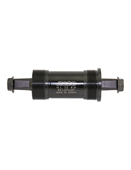 Bottom Bracket Cartridge Square Set 73mm 118mm Black.
